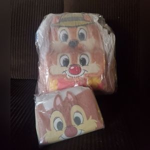 FINAL PRICE Loungefly Chip and Dale Cosplay Set